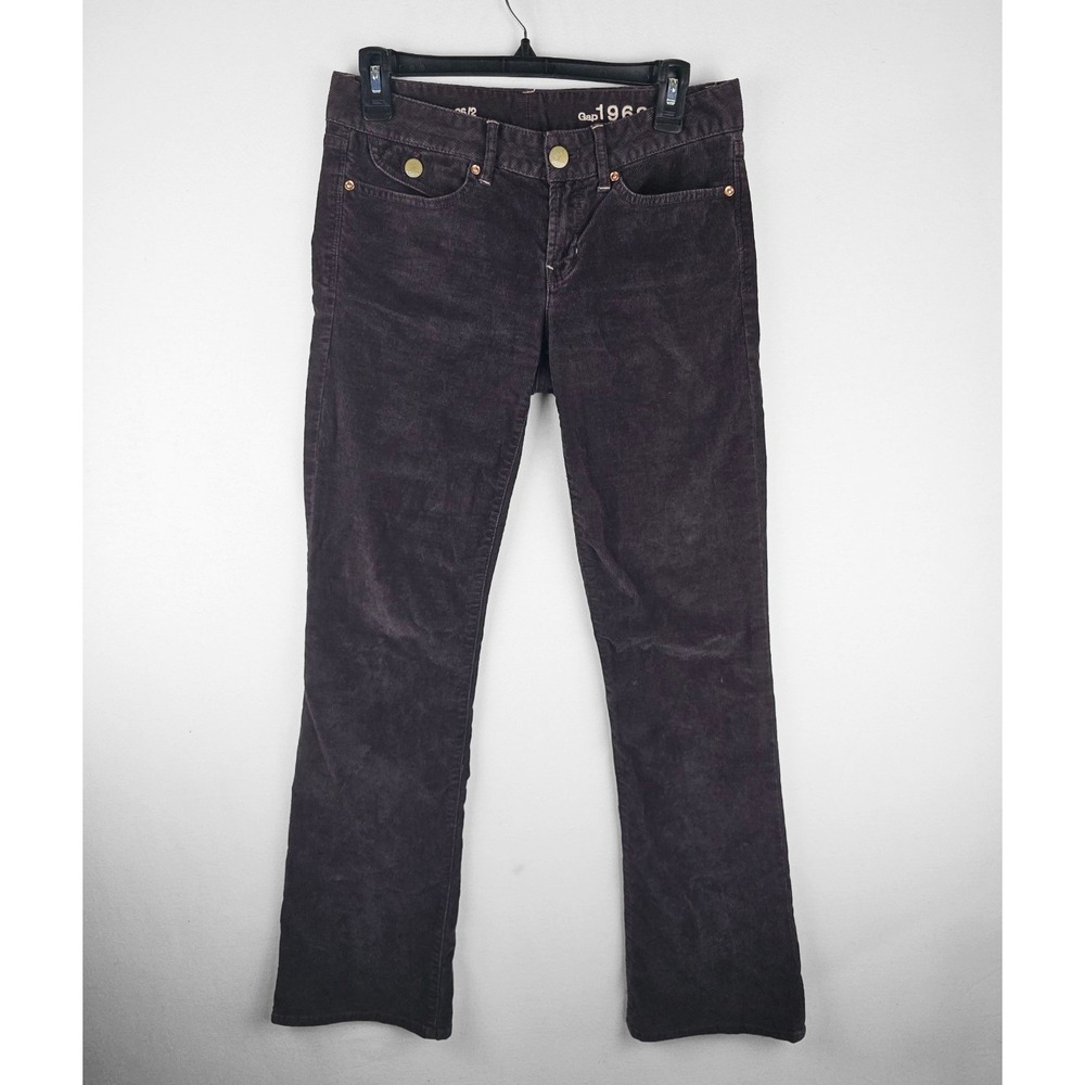 GAP 2000s‎ 1969 Sexy Boot 26/2 Corduroy Bordeaux Pants Women's 28x31